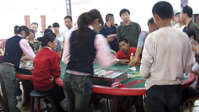 Inside a Boten Casino by Asienreisender